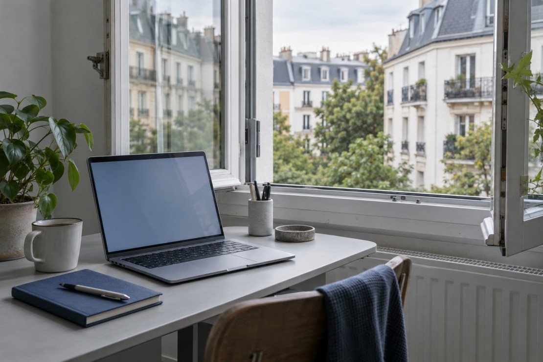 A calm setting for living and working abroad